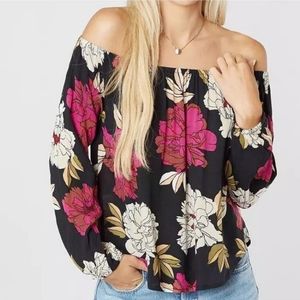 Billabong Mi Amore Off The Shoulder Top